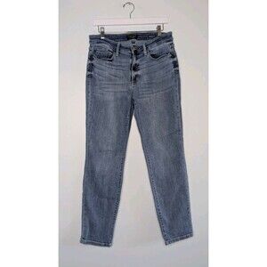 Judy Blue Women’s Mid Rise Boyfriend Jeans Size 11/30 Medium Wash Stretch Denim